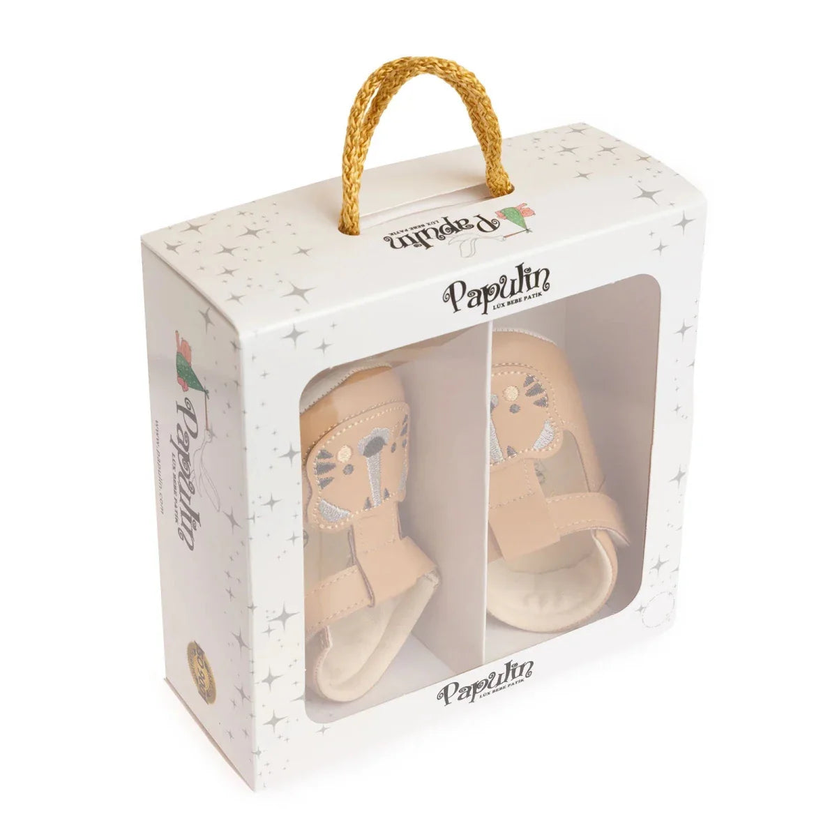 Papulin Boys Velcro - Light Brown