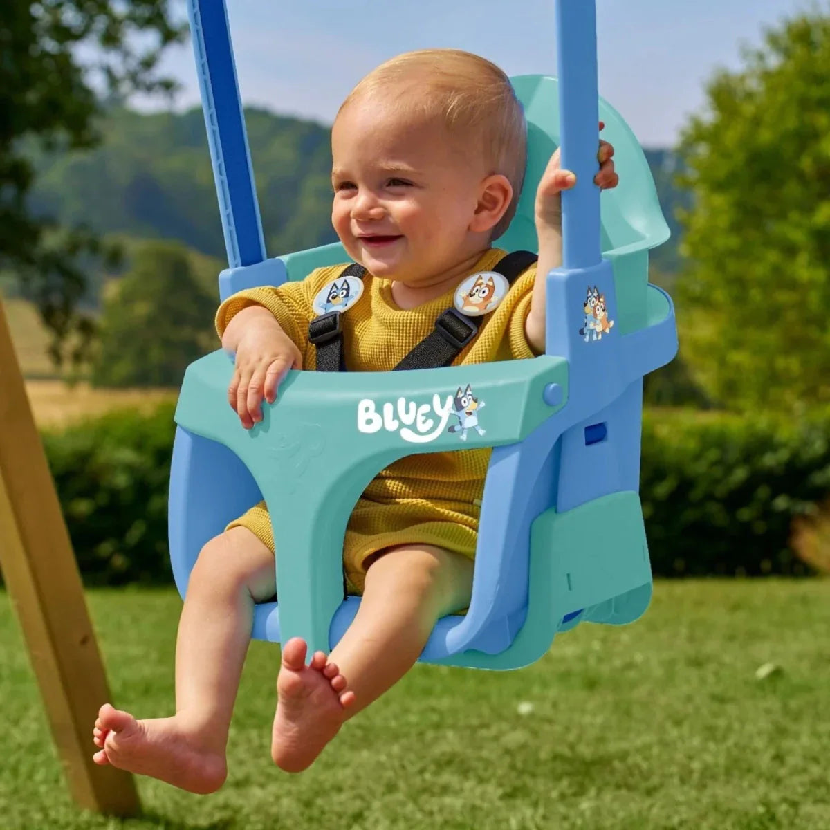 TP Metal Swing Set with Bluey Quadpod