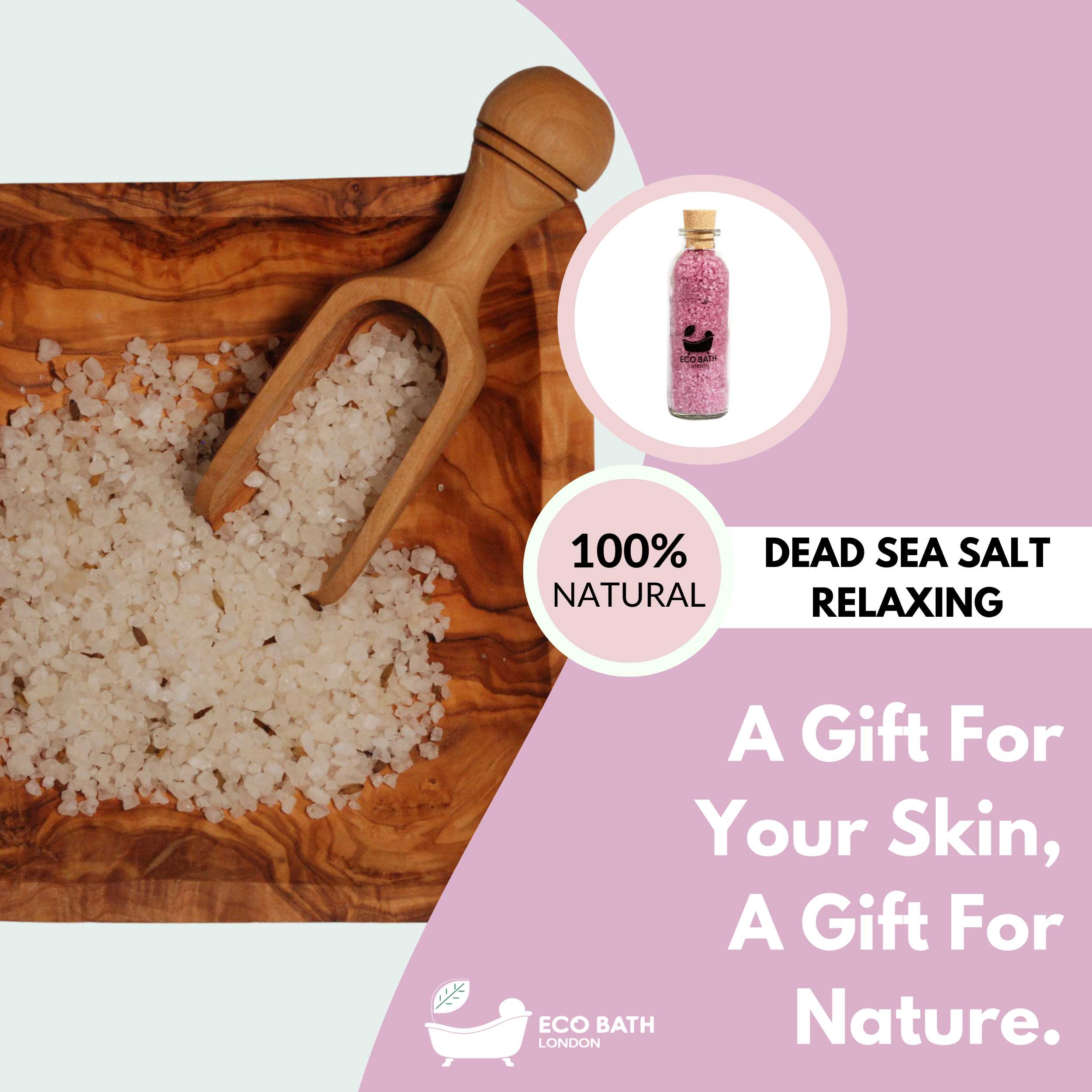 Eco Bath London Relaxing Dead Sea Salt - 300g