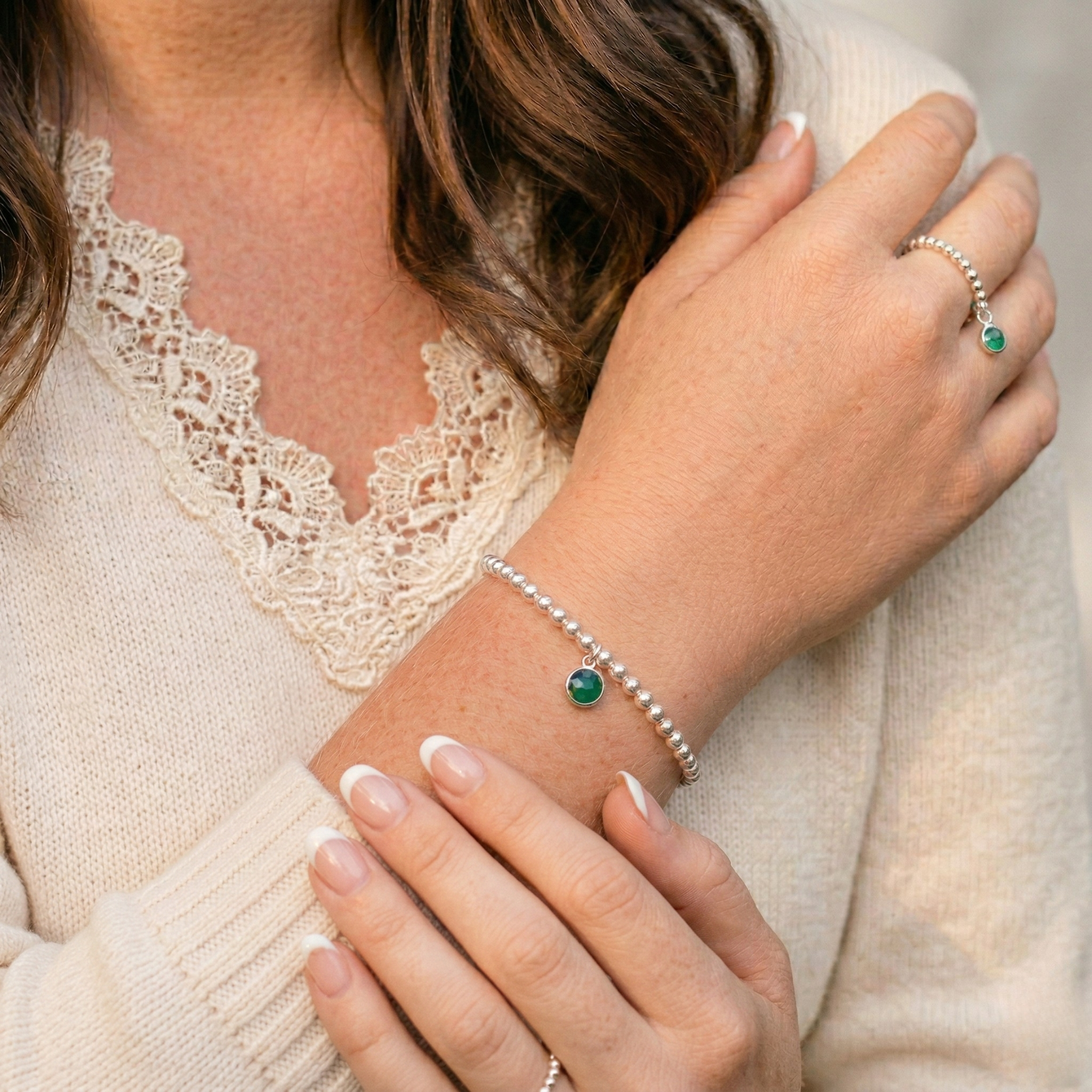 Emerald Jewellery Set
