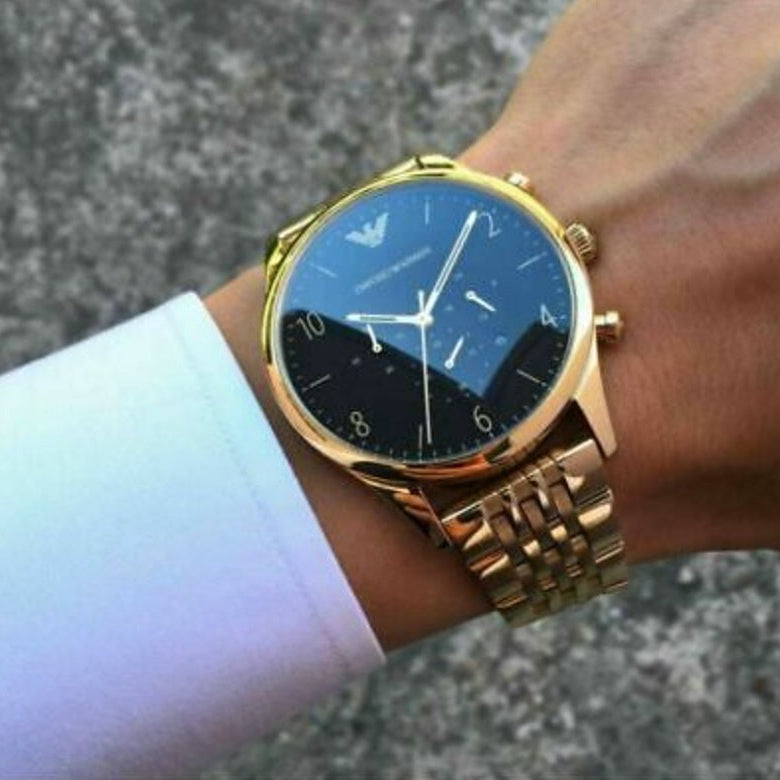 Emporio Armani AR1893 Classic Men's Gold & Black Watch