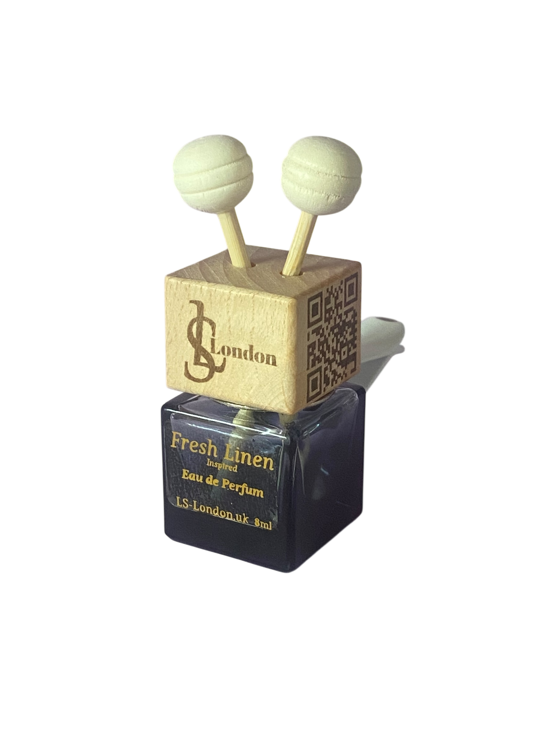 Fresh Linen 8ml Hanging Or Clip on Car Diffuser