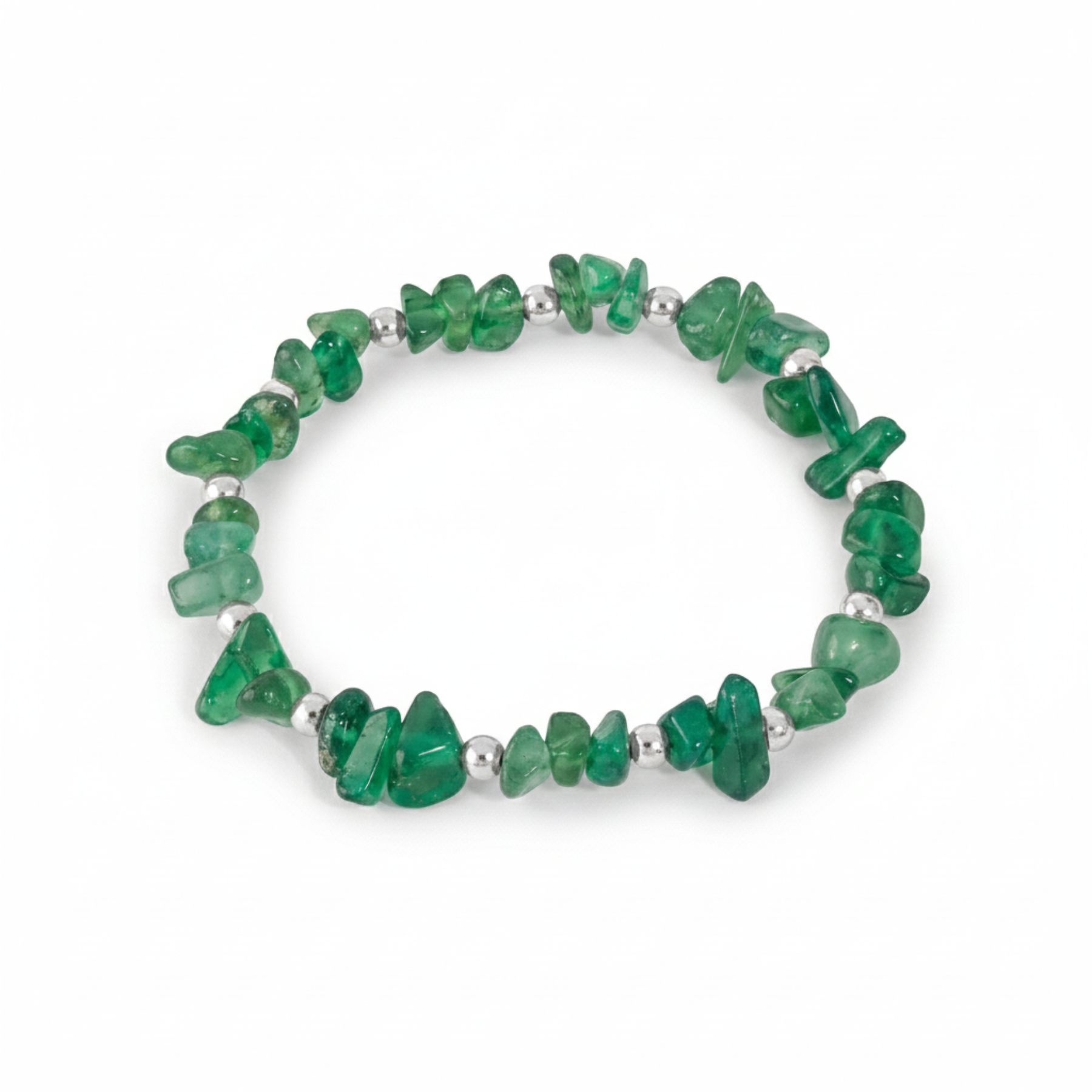 Green Agate Gemstone Jewellery Set