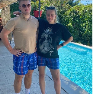Men's Blue Whale shorts