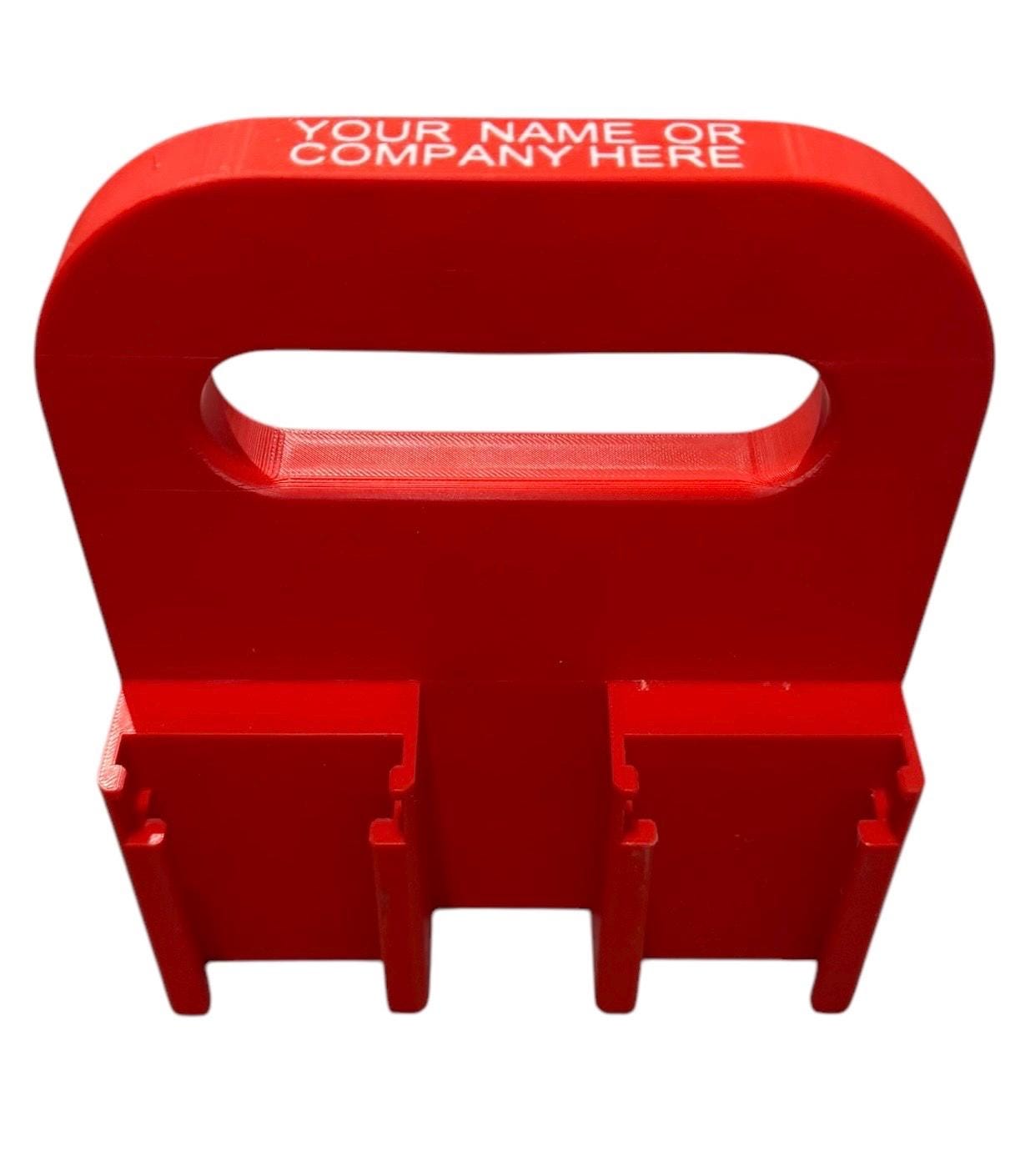 Einhell Power-XC PXC 18v Battery Carrier for 4 or 6 Batteries | DIY Gift | Builders Gift | Gift For Dad | Heavy Duty | Personalisable | Christmas Gift Idea
