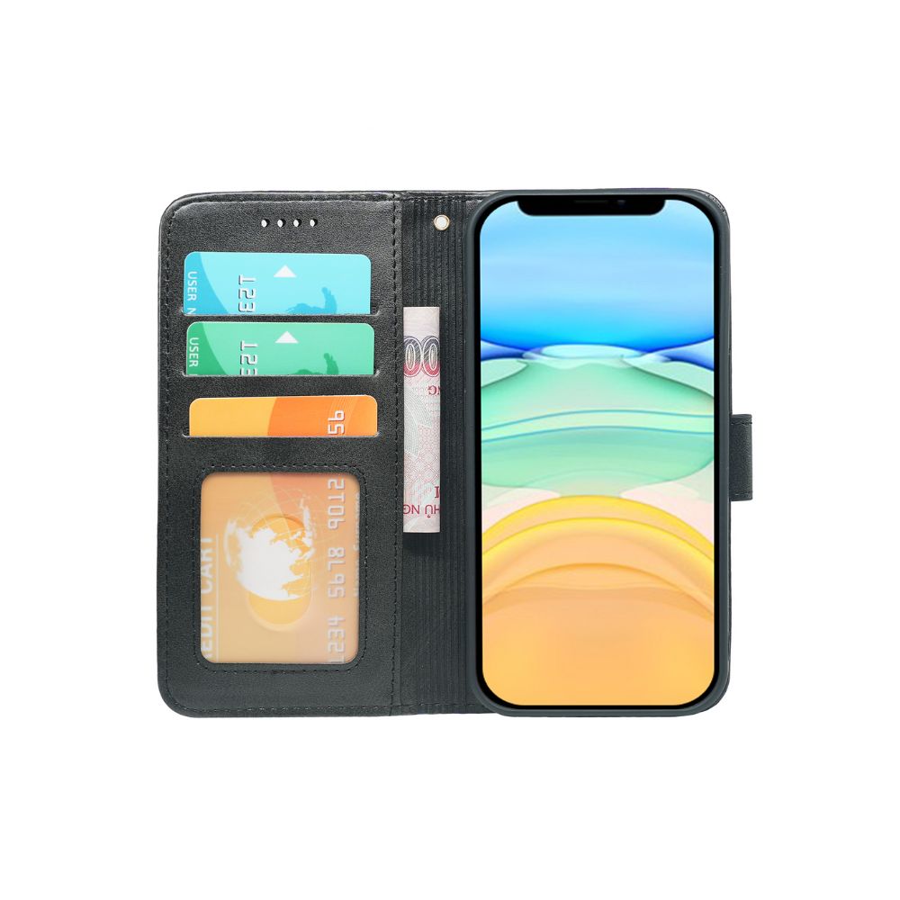 iPhone 12 Series Book Flip Leather Wallet Case with Card Holder