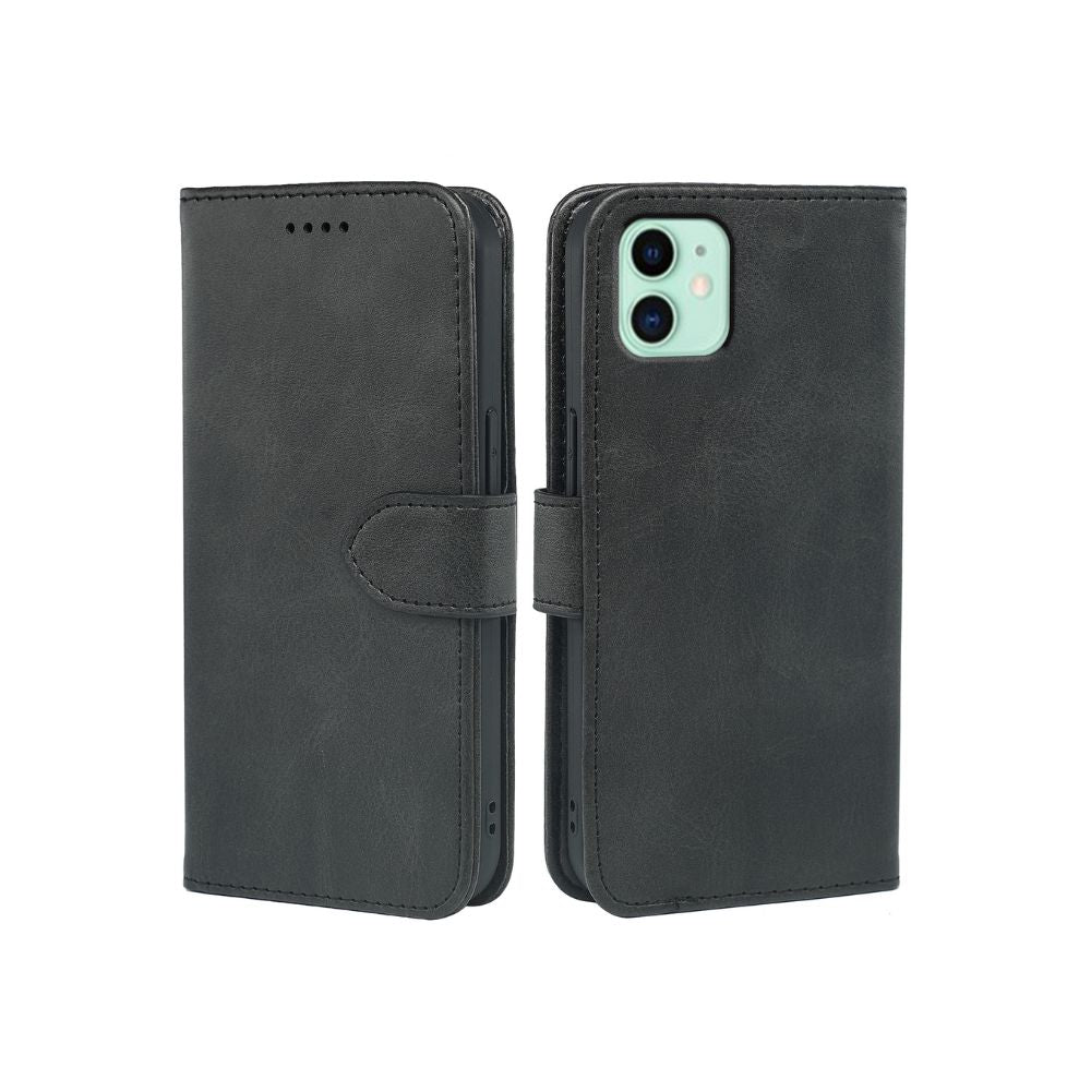 iPhone 12 Series Book Flip Leather Wallet Case with Card Holder