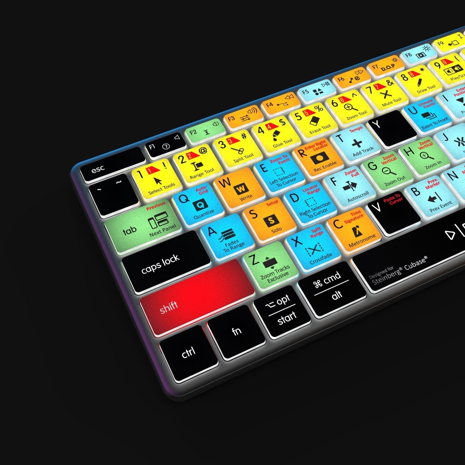 NEW Cubase Compatible Keyboard | Backlit & Wireless | Mac & PC