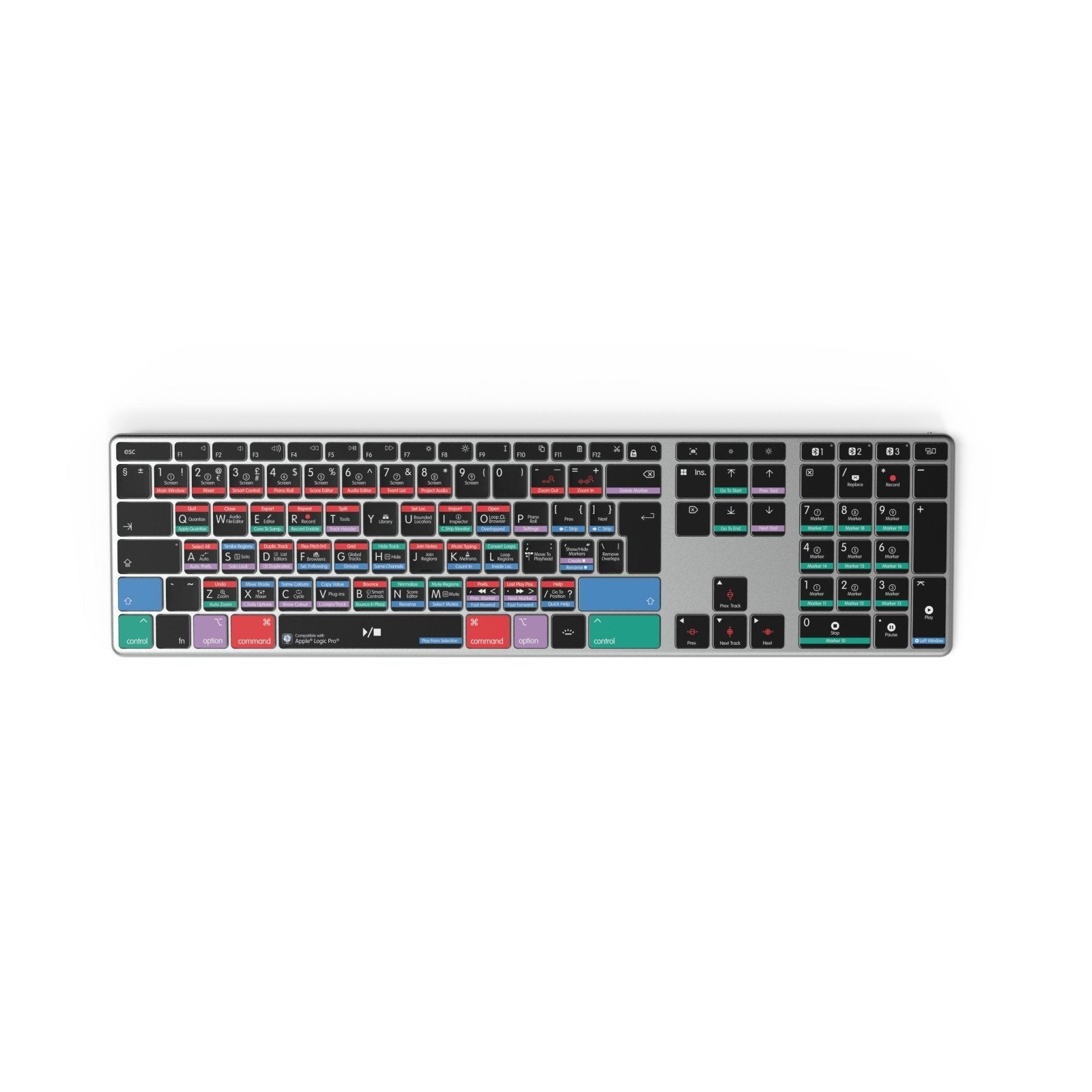 NEW Logic Pro Keyboard | Backlit & Wireless | Mac