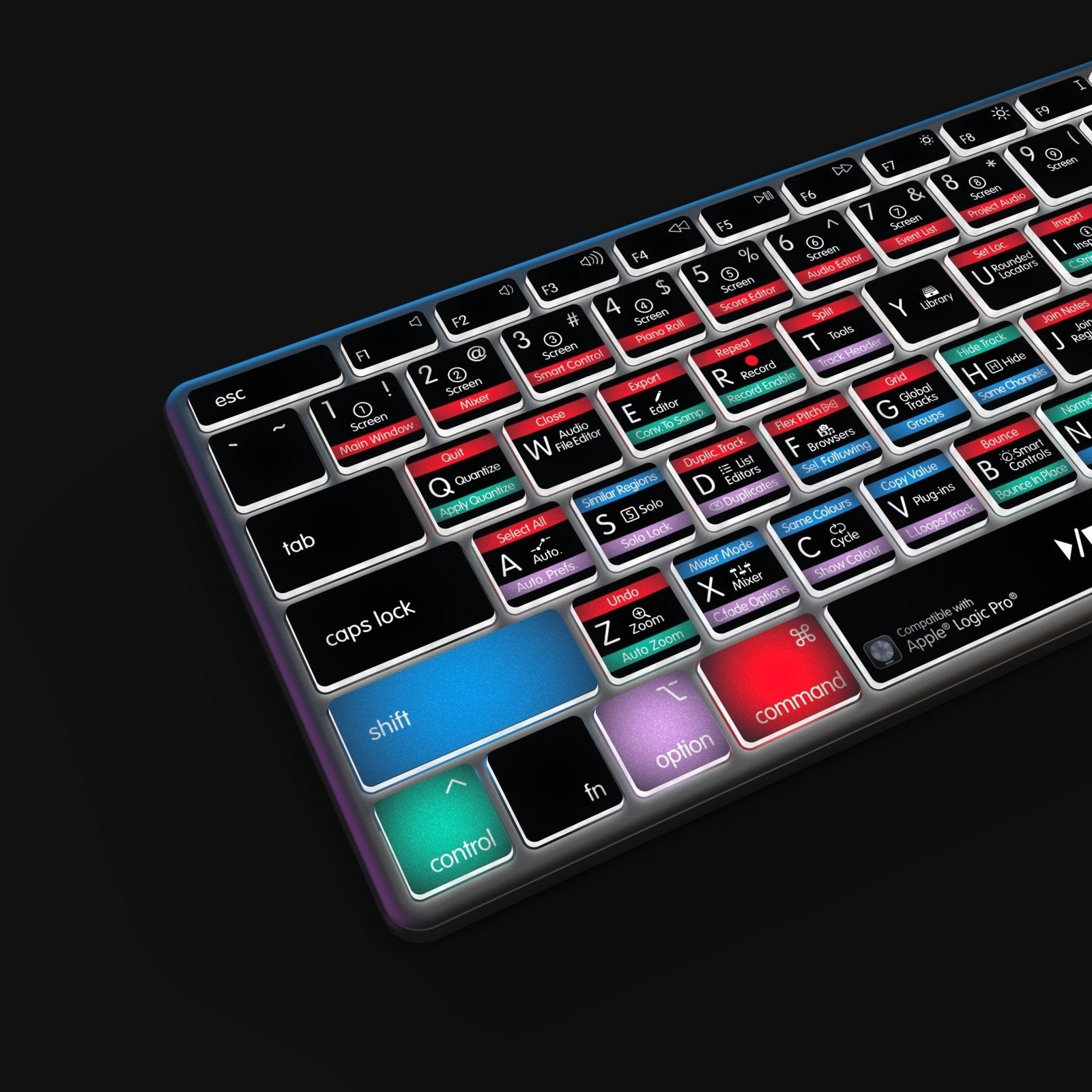 NEW Logic Pro Keyboard | Backlit & Wireless | Mac