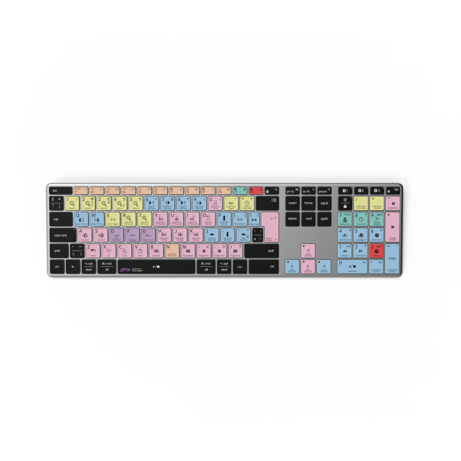 NEW Pro Tools Keyboard | Backlit & Wireless | Mac & PC