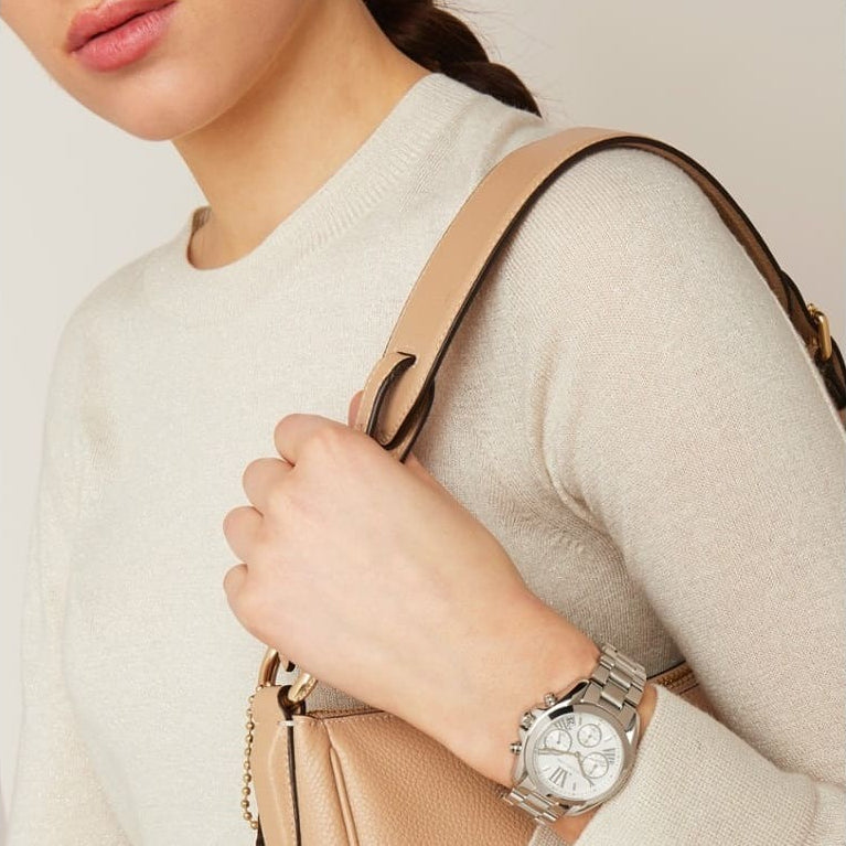 Michael Kors MK6174 Mini Bradshaw Women's Silver Watch