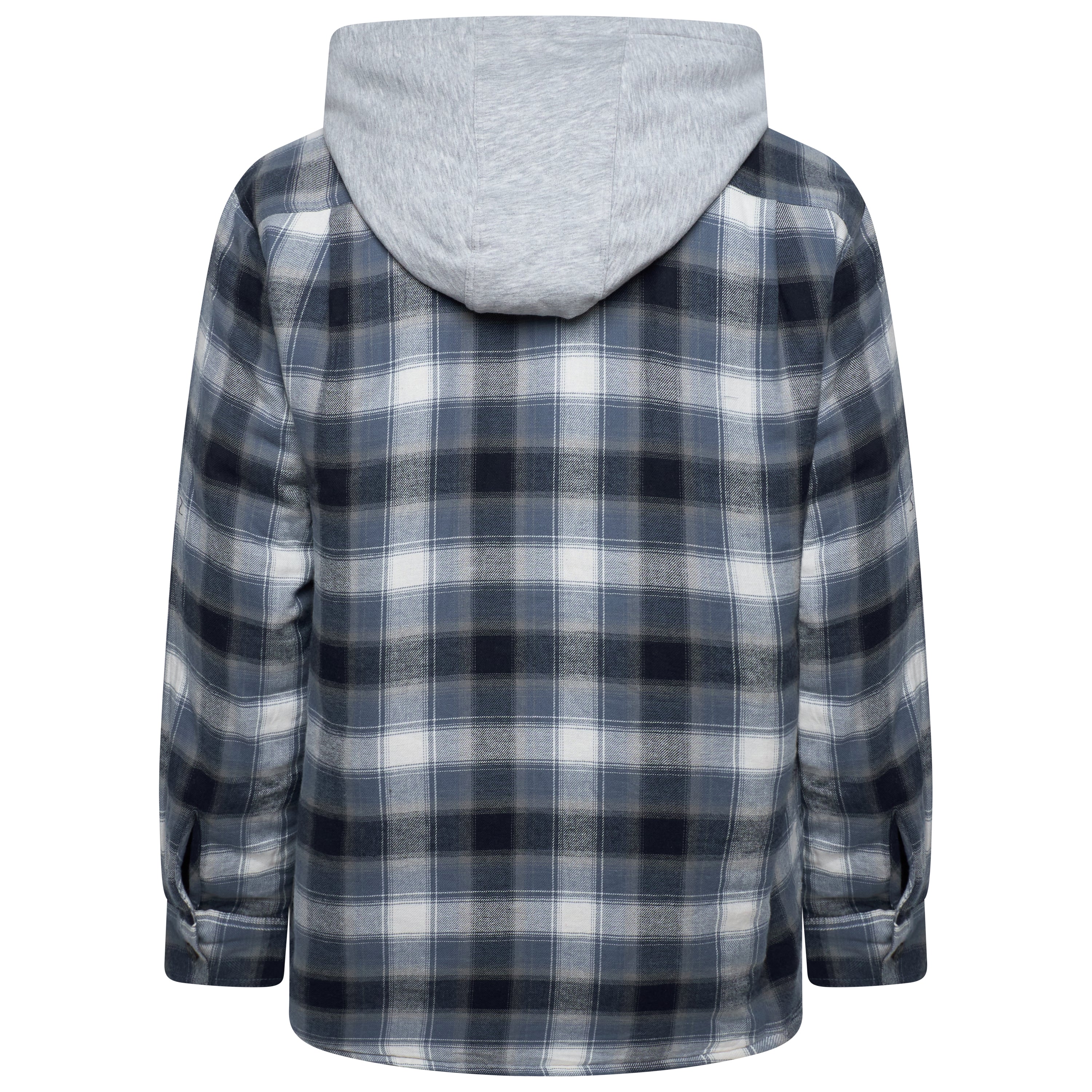 Wrangler Padded Hooded Shirt Jacket