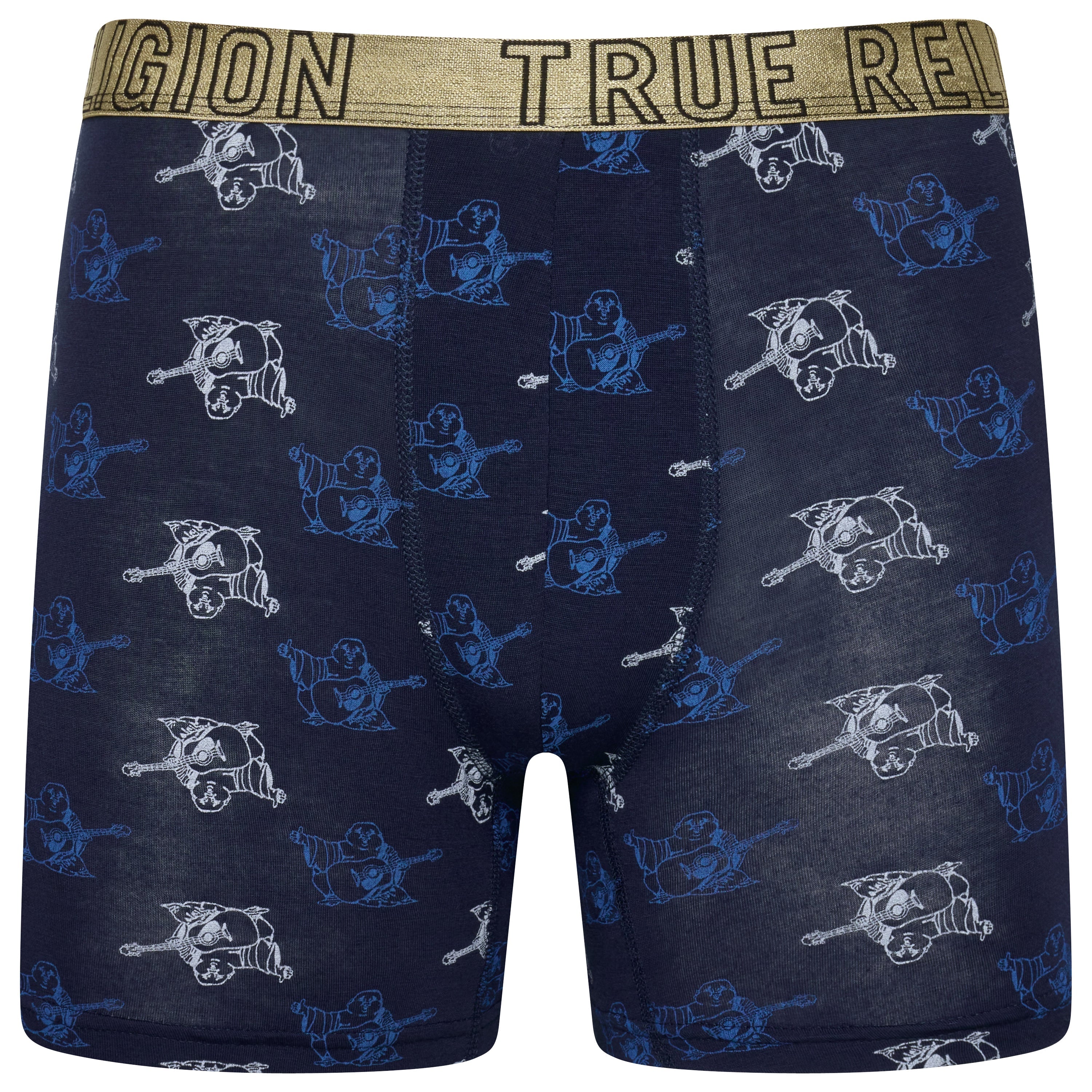 True Religion 4 Pack Fly Front Boxer Briefs