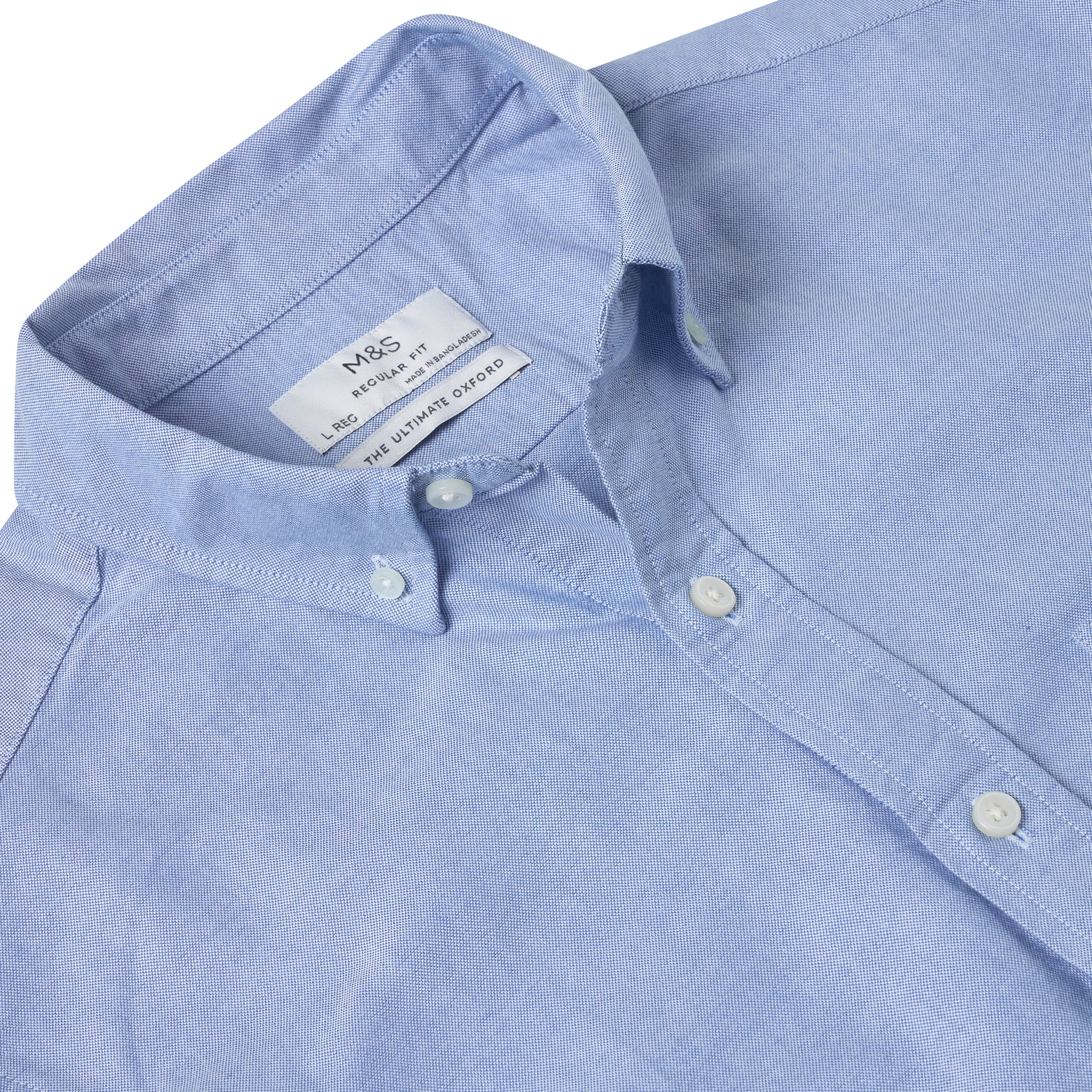 M&S Assorted Ultimate Pure Cotton Oxford Shirt
