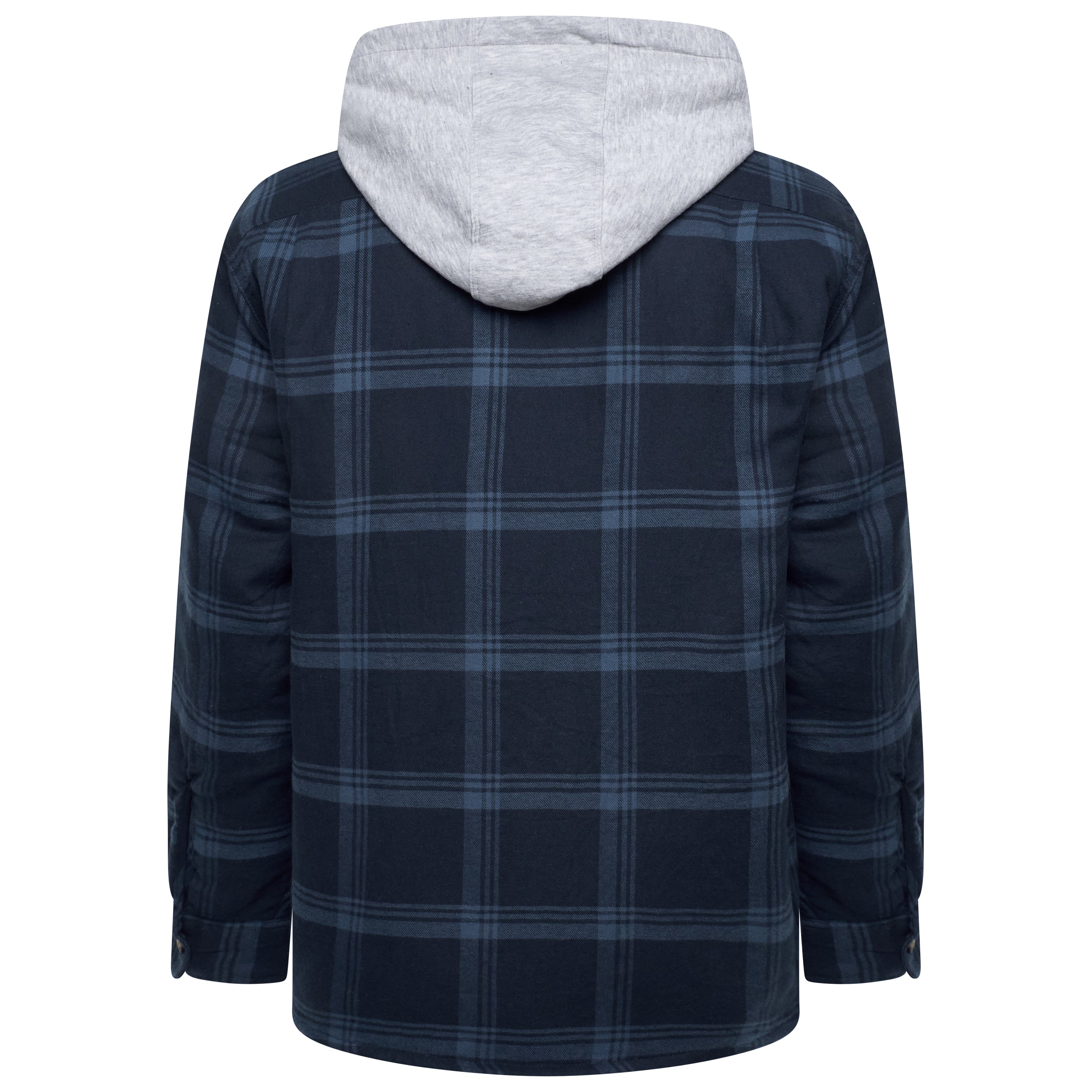 Wrangler Padded Hooded Shirt Jacket