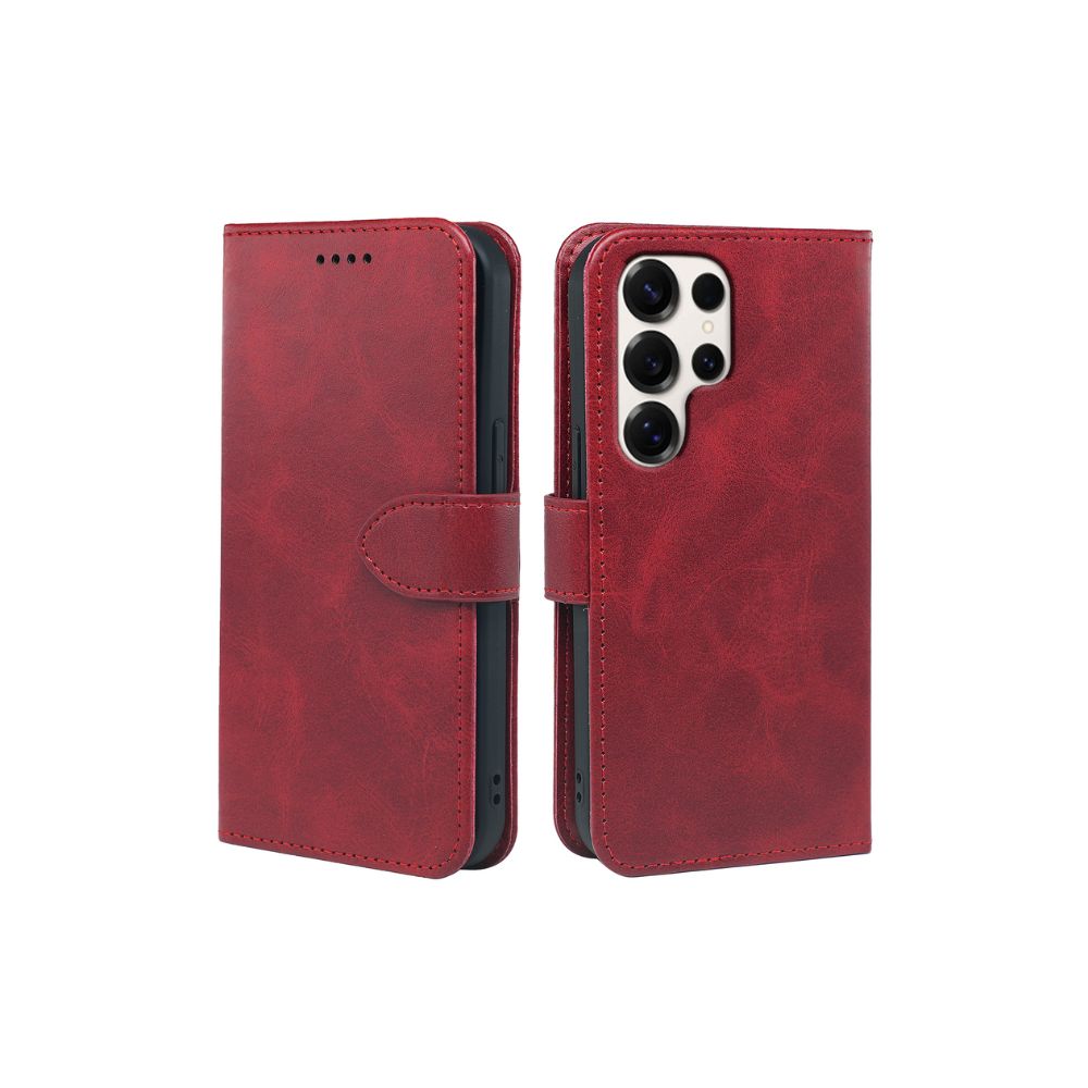 Samsung Galaxy S26 Series Book Flip Case Leather Wallet