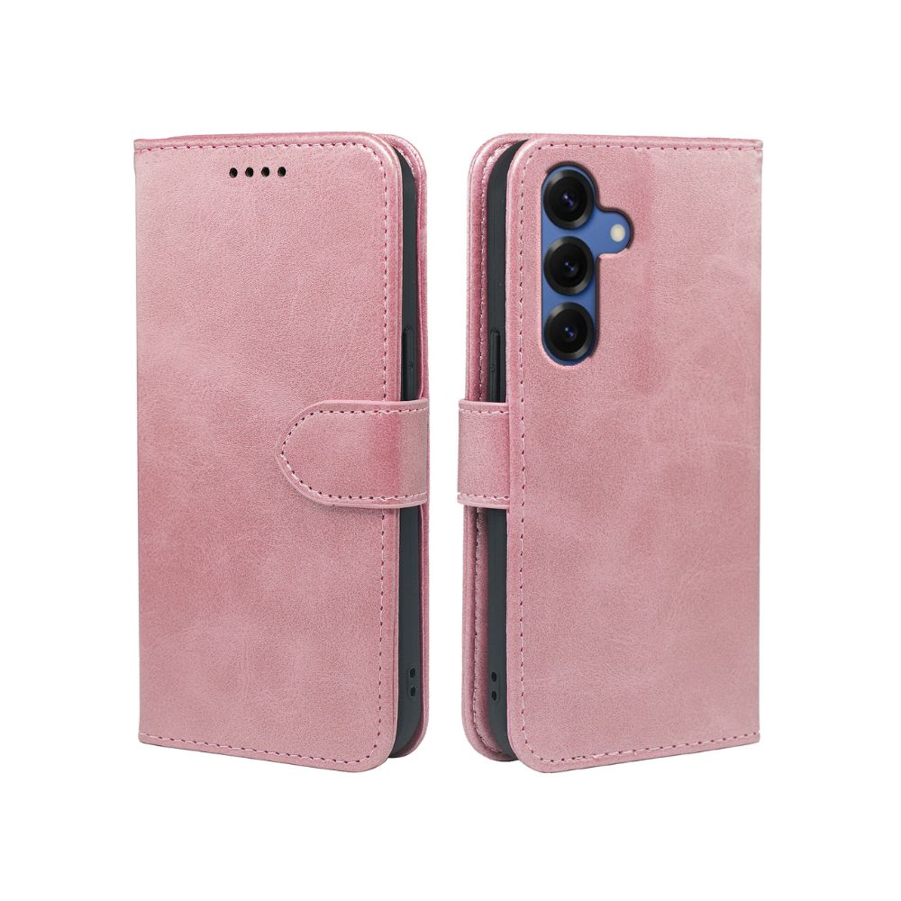 Samsung Galaxy S25 Series Book Flip Case Leather Wallet