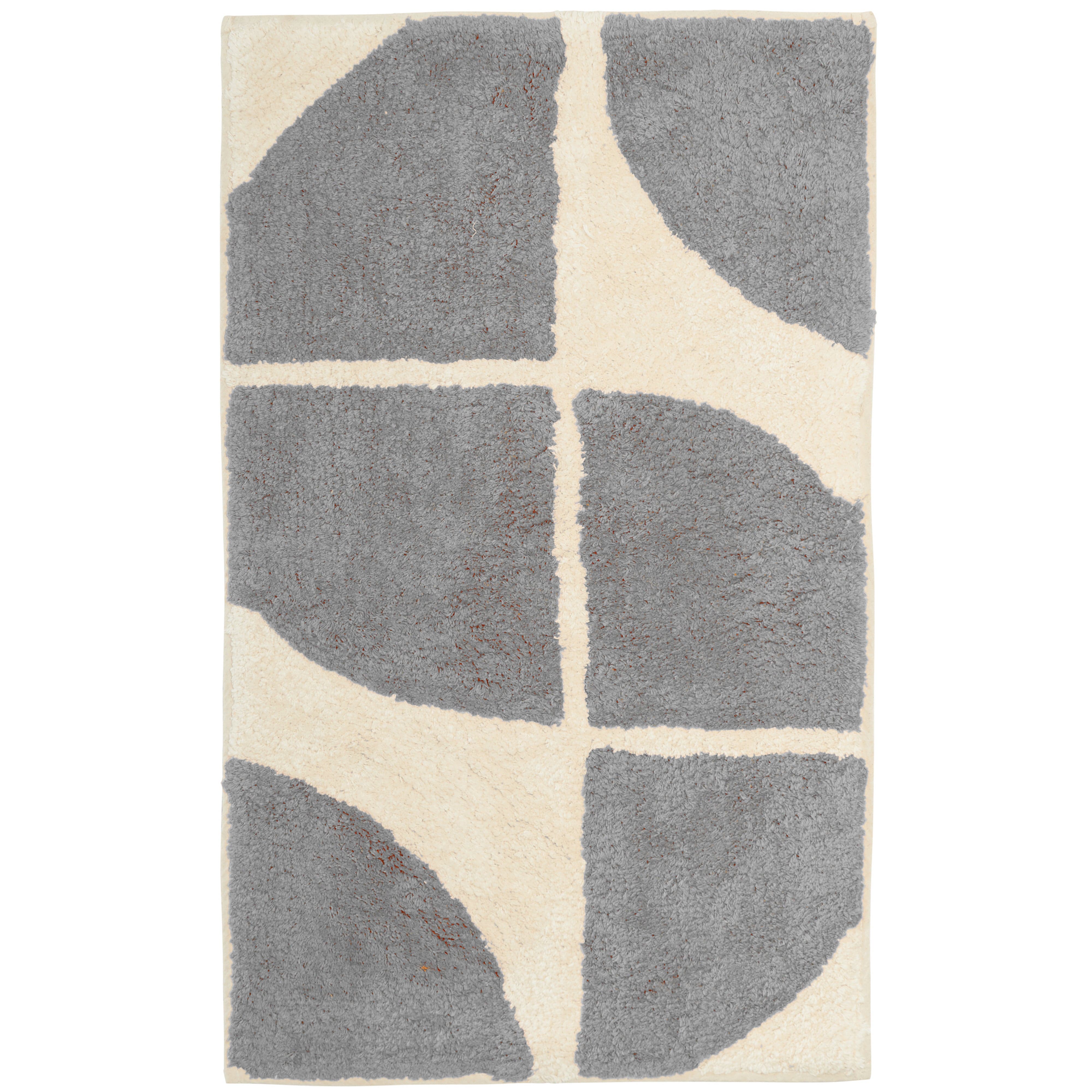 Stockholm Bath Mat Non Slip Backing Super Soft Water Absorbent Cotton Blend Mats Quick-Drying Bathroom Toilet Floor Rug by OLIVIA ROCCO