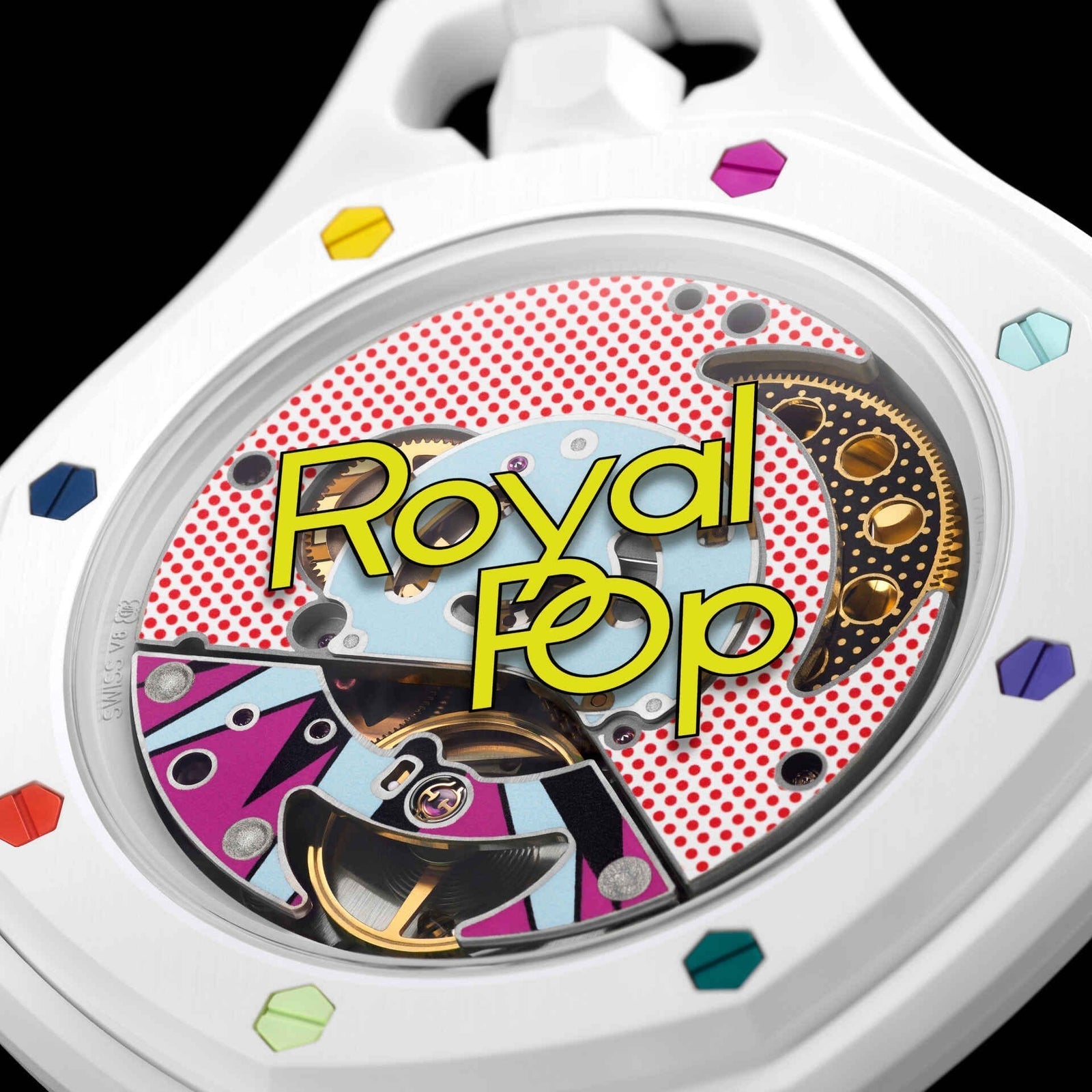 Swatch x Audemars Piguet Royal Pop 'HUIT BLANC' (SSX03W100N)