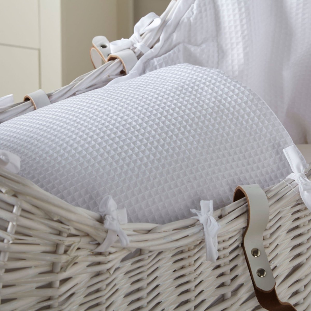Wicker Pod Baby Deluxe Moses Basket-No stand included